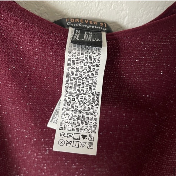 NWT Forever 21 Metallic Purple Bodycon
Mini Dress - Picture 10 of 10